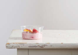 Birchermüesli mit Früchten 