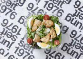 Ceaser Salat in der Schale 